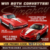 Corvette Dream Give a Way for charity contest from www.sealand.tv