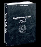 Marquis Who's Who in the World 2008 Silver Anniversary Edtion www.sealand.tv
