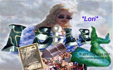 ISLE SeaLand nautical ocean gifts Lori the mermaid www.sealand.tv